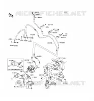 TUBO FRENO per Kawasaki ER-6F ABS 2008