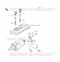 ACCENSIONE per Kawasaki ER-6F 2010