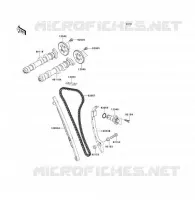 CAMSHAFT   TENSIONER per Kawasaki ER-6F 2010