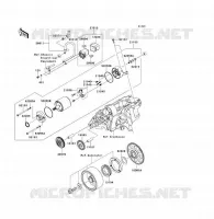 MOTORINO DI AVVIAMENTO per Kawasaki ER-6F 2010