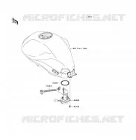 POMPA DI BENZINA per Kawasaki ER-6F 2010