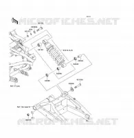 SOSPENSIONI   AMMORTIZZATORE per Kawasaki ER-6F 2010