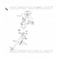 SUPPORTO per Kawasaki ER-6F 2010