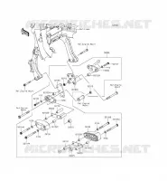 ACCESSORIO (PROTECTION MOTEUR) per Kawasaki ER-6F 2012