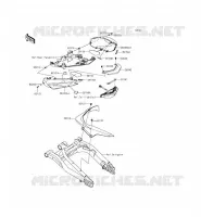 FIANCHETTI   COPERCHIO CATENA per Kawasaki ER-6F 2012