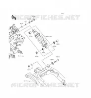 SOSPENSIONI   AMMORTIZZATORE per Kawasaki ER-6F 2012
