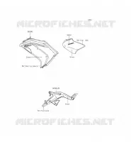 ADESIVO(GREEN) per Kawasaki ER-6F 2012