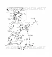 ANTERIORE POMPA per Kawasaki ER-6F 2012
