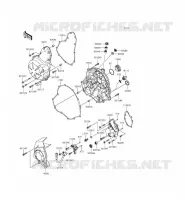 Coperchi motore per Kawasaki ER-6F 2012