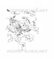 PARTI DEL TELAIO (COUVERTURE) per Kawasaki ER-6F 2012