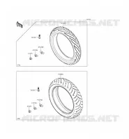 PNEUMATICI per Kawasaki ER-6F 2012