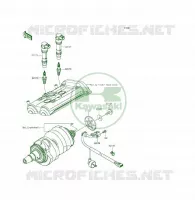 ACCENSIONE per Kawasaki ER-6F 2013