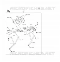 ACCESSORIO (SUPPORT TOP CASE) per Kawasaki ER-6F 2013