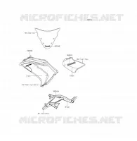 ADESIVI(Green)(EFF) per Kawasaki ER-6F 2013