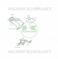 ADESIVI(White)(EDS) per Kawasaki ER-6F 2013