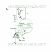 ALBERO MOTORE per Kawasaki ER-6F 2013