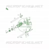 CAMBIO TAMBURO   FORCHE SHIFT per Kawasaki ER-6F 2013