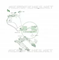 ETICHETTE(ECF) per Kawasaki ER-6F 2013