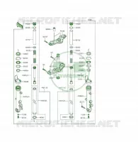FORCELLA per Kawasaki ER-6F 2013
