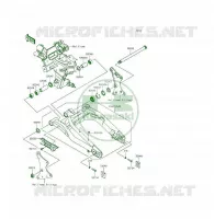 FORCELLONE per Kawasaki ER-6F 2013