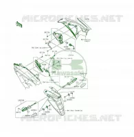 INDICATORI per Kawasaki ER-6F 2013