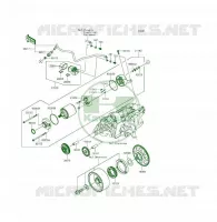 MOTORINO DI AVVIAMENTO per Kawasaki ER-6F 2013