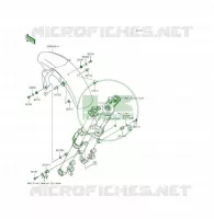 PARAFANGO ANTERIORE per Kawasaki ER-6F 2013