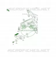 PEDALE DEL FRENO per Kawasaki ER-6F 2013