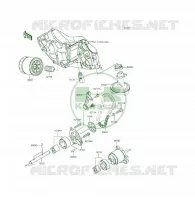 POMPA DELL'OLIO per Kawasaki ER-6F 2013