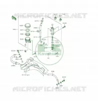 POSTERIORE POMPA per Kawasaki ER-6F 2013
