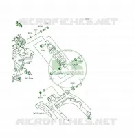 SOSPENSIONI   AMMORTIZZATORE per Kawasaki ER-6F 2013