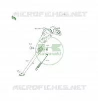 SUPPORTO per Kawasaki ER-6F 2013