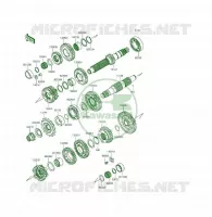 TRASMISSIONE per Kawasaki ER-6F 2013