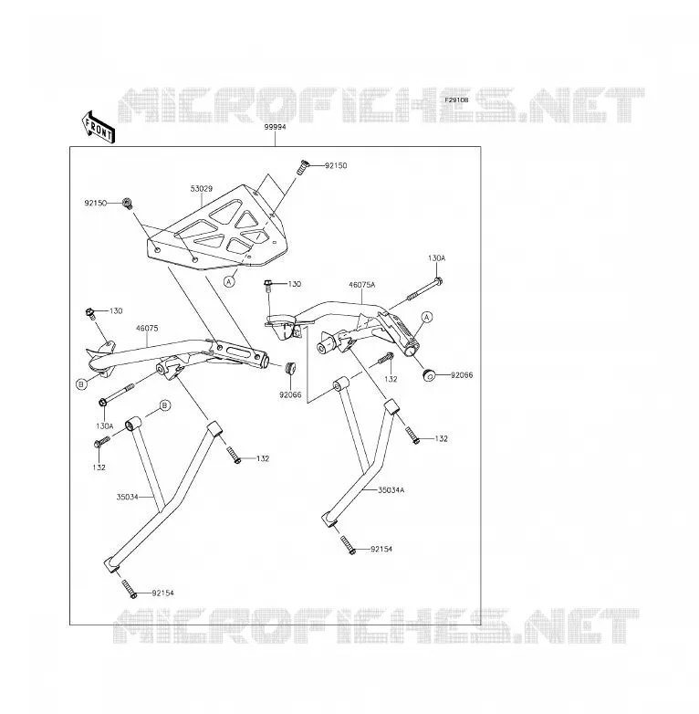 ACCESSORIO (SUPPORT TOP CASE) Kawasaki MOTOS 650 2013 ER-6F  EX650EDS