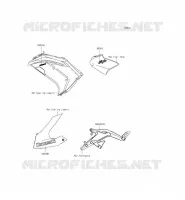 ADESIVO (NOIR) per Kawasaki ER-6F 2013