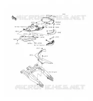 FIANCHETTI   COPERCHIO CATENA per Kawasaki ER-6F 2013