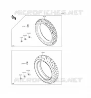 PNEUMATICI per Kawasaki ER-6F 2013
