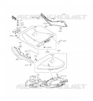 POSTO A SEDERE per Kawasaki ER-6F 2013