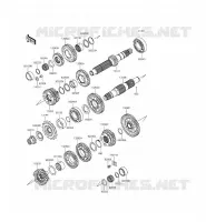 TRASMISSIONE per Kawasaki ER-6F 2013
