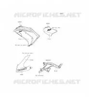 ADESIVO(BLEU)(CA,US) per Kawasaki ER-6F 2013