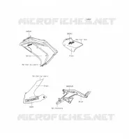 ADESIVO(WHITE) per Kawasaki ER-6F 2013