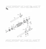 CAMBIO TAMBURO   FORCHE SHIFT per Kawasaki ER-6F 2013