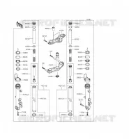 FORCELLA per Kawasaki ER-6F 2013
