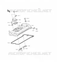 TESTATA COPERTURA per Kawasaki ER-6F 2013