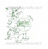 ANTERIORE POMPA per Kawasaki ER-6F 2014