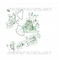 Coperchi motore per Kawasaki ER-6F 2014