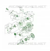 MOTORINO DI AVVIAMENTO per Kawasaki ER-6F 2014
