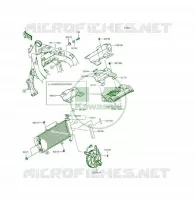 RADIATORE per Kawasaki ER-6F 2014