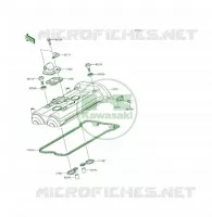 TESTATA COPERTURA per Kawasaki ER-6F 2014