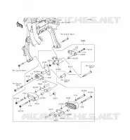 ACCESSORIO (PROTECTION MOTEUR) per Kawasaki ER-6F 2014